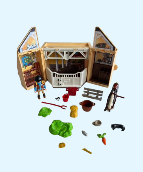 Playmobil speelbox paardenstal (5418)