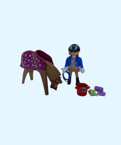 playmobil meisje met paard