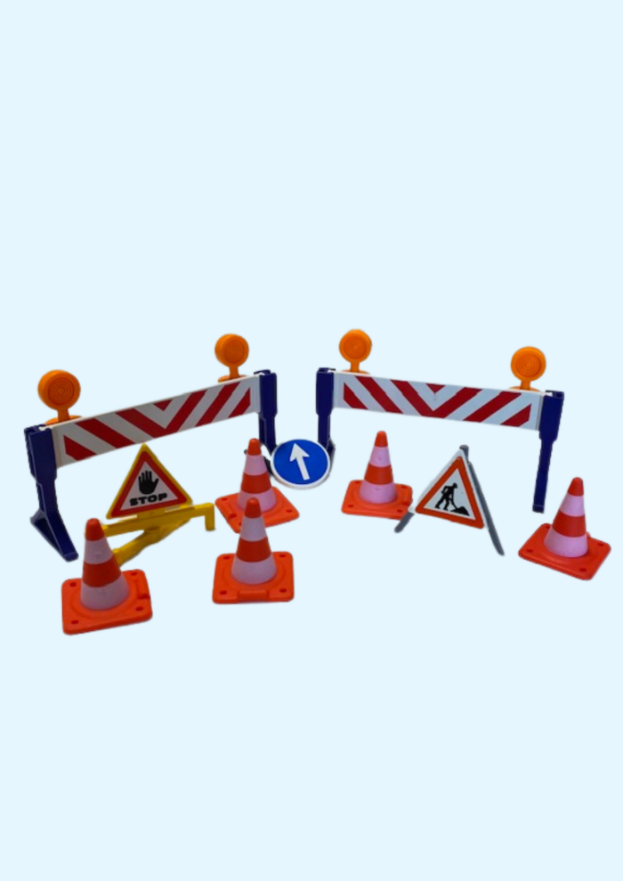 Playmobil wegenbouw accesoires